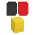 thumbnail image 3 of Estuche para baraja de cartas shamjiam con Forro de microfibra amarillo, 3 of 8