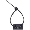 thumbnail image 2 of THTGDW-100 Pack Adhesive Clips for Wire Zip Tie Holder Mounts Self Adhesive Cable Base Holders Black Multi Purpose Cords Cable Tie Sticky Desk Wall Organizer, 2 of 4