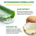 thumbnail image 3 of Oimmal Pet Eye Wipes for Tear Stains, Hypoallergenic Eyes Wipes for Dogs & Cats - Coconut Oil & Aloe Vera Pet Cleaning Wipes for Eyes, Wrinkle, Face - 150pcs*2 Pack, 3 of 10
