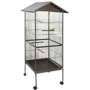 ALEKO BC002 Large Steel 20" x 20" x 69" Bird Cage/Pet House