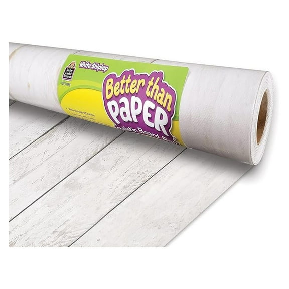 White Shiplap Better Than Paper Bulletin Board Roll