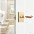 thumbnail image 5 of Sure-Loc LV101 26 GRIP-WN Levanto Passage Door Lever Set - Polished Chrome / Walnut, 5 of 7