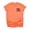 Orange, variant on DailyTrove Women's Orange Heart Graphic T-Shirt - Short Sleeve Casual Tee, Sweet for Daily & Gifting