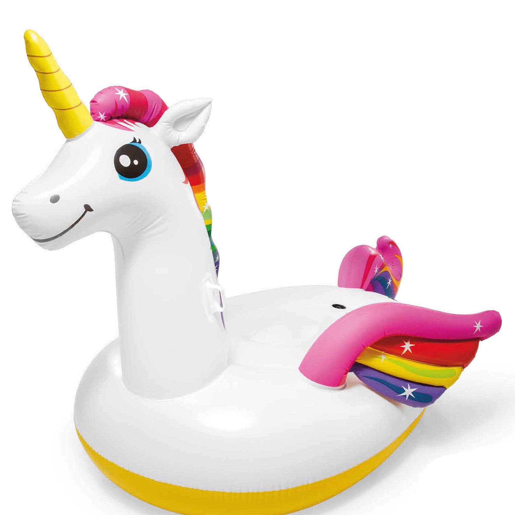 Intex 57291EP Giant Inflatable Mega Unicorn Island Ride On Swimming ...