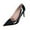 Black, variant on Women's Pointed Toe Low Cut Solid Stiletto Heels Pumps Dress High Heels