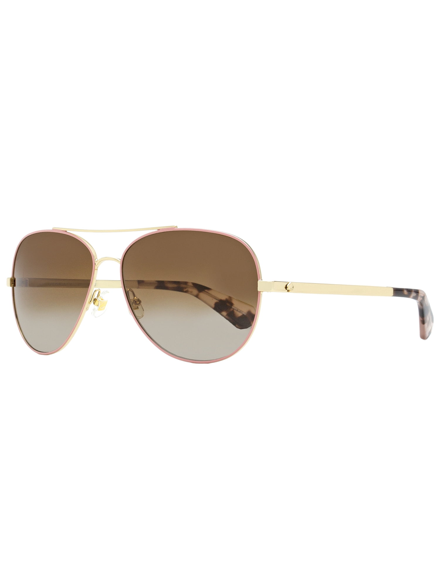 Kate Spade Aviator Sunglasses Avaline2/S 35JLA Gold/Pink/Rose Havana  Polarized 58mm 