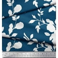 thumbnail image 2 of Soimoi Cotton Duck Fabric Leaves & Floral Artistic Print Fabric by The Yard 42 Inch Wide, 2 of 3