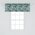 thumbnail image 2 of Ambesonne Acorn Window Valance, Abstract Overlapped Piece, 54" X 18", Multicolor, 2 of 3