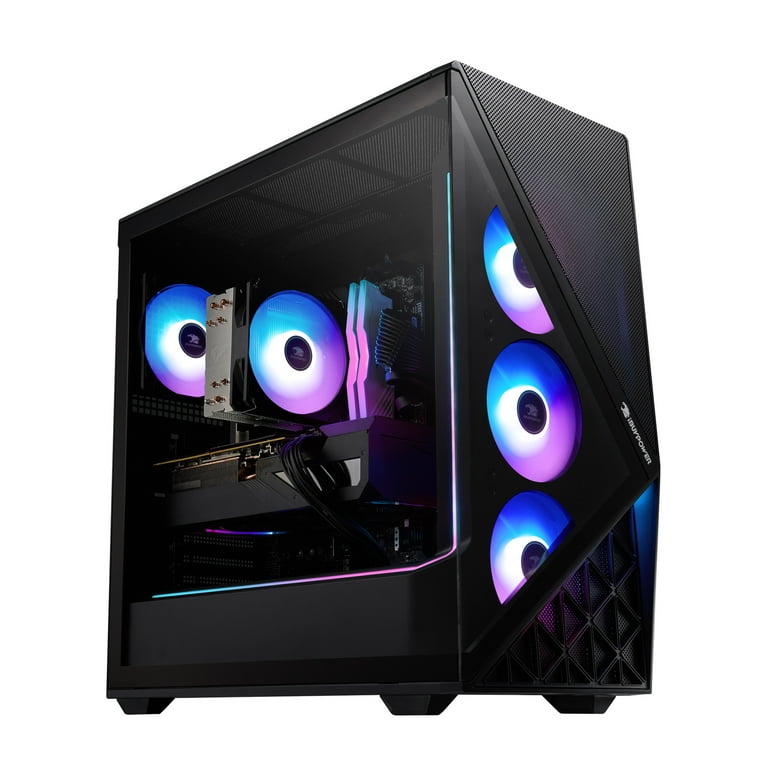 iBUYPOWER Slate Black Gaming PC Desktop Computer Intel Core Ultra