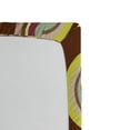 thumbnail image 2 of Ambesonne Modern Fitted Sheet, Vintage Colorful Rounds, Queen Size, Lilac Purple and Cocoa, 2 of 2