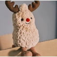 thumbnail image 3 of Brand New Peanut Reindeer 15CM Soft Plush Toys Christmas Gifts, 3 of 7