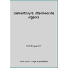 Elementary & intermediate Algebra (Textbook Binding - Used) 0077570669 9780077570668