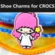 thumbnail image 1 of Crocs de zapatos de PVC de dibujos animados, dijes de hebilla de Hello Kitty, decoración de zapatos DIY, accesorios de zapatillas, regalos al por mayor, Sanrio, 1 pieza, 1 of 2
