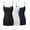 3PK - BLACK/NAVY/WHITE, variant on 3 Packs - Womens & Plus Sizes Basic Solid Long Length Adjustable Spaghetti Strap Tank Top Camisoles