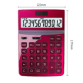thumbnail image 4 of GETIT Multifunction Large Screen Calculator 12-bit Digital HD Display Protection Eye Solar Button Battery Double Insurance Financial Calculator Practical, 4 of 5