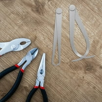 Masteelf 1 Pair And Outside Calipers For Woodworking Metalworking And Sculpting Accurate Measuring Tool For Clay Carving And Pottery Crafts