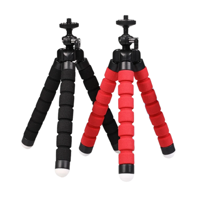 Flexible Tripod Leg Style Portable And Adjustable Tripod Stand With Clip Bracket Mount Holder For Smartphone Digital Camera