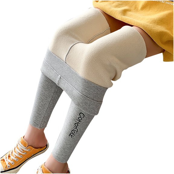 Fesfesfes Casual Leggings Women Span Ladies Leggings High Waist Keep Warm Long Pants Plus Size $10