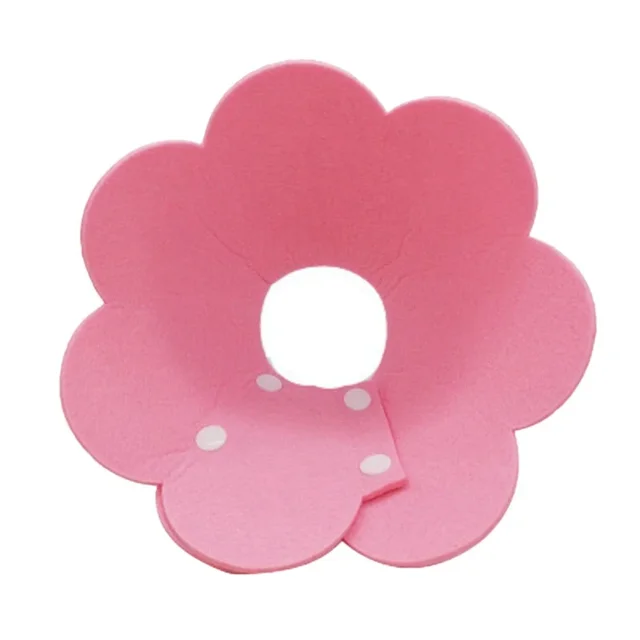 Cônes pour Chat à Motif Floral Collier de Récupération pour Chat Doux pour Cicatrisation des Plaies Cône Protecteur après Chirurgie Colliers Élisabéthains