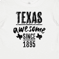 thumbnail image 4 of Inktastic Texas Awesome Since 1895 Boys or Girls Baby T-Shirt, 4 of 5