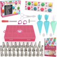 thumbnail image 1 of 52-piece Cake Decorating mouth Cream Decorating device TPU Decorating bag Decorating tool set, 1 of 5