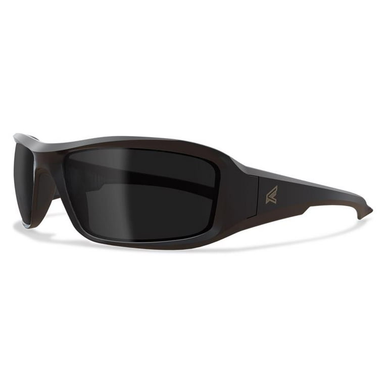 Edge Eyewear Brazeau Torque Polarized Safety Glasses, Dark