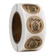 thumbnail image 1 of 500 piezas de pegatinas para hornear hechas a mano, papel Kraft, etiquetas autoadhesivas para bodass de cumpleaño hornear, alimento tarjet Baoblaze Etiquetas adhesivas de agradecimiento, 1 of 6