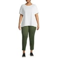 thumbnail image 6 of Terra & Sky Women's Plus Size Relaxed Crewneck T-Shirt, 6 of 6