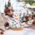 thumbnail image 2 of Yayeee Flameless Candles with Remote Flickering Battery Operated Multi Color Changing, Beige Retro Pattern, 2 of 7