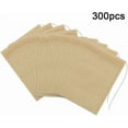 thumbnail image 2 of Fafa-30 0 Pcs Sachets de Filtre à Thé, Sachets de Thé Vides avec Cordon, 6 x 8cm Sachets de Filtre à Thé Jetables, Sachets de Thé Naturels Non Blanchis pour Thé en Vrac, Café, Herbes Lavande, Épices DIY Carft, 2 of 4