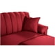 thumbnail image 4 of Sala Modular Sofá Cama Reversible De Lino Rojo Modelo Calatrava, 4 of 9