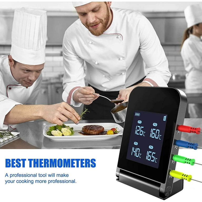 GrillMaster Pro: Wireless Smart Meat Thermometer – Wear-Mood-Store