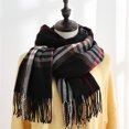 thumbnail image 6 of Shawl, Pashmina Shawl, Evening Dress Outerwear, Travel Office Winter Wedding Use Imitation Texture Large Scarf, 6 of 10