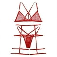 thumbnail image 2 of Lingerie Plus Size Dentelle Lingerie Jarretière Polyester Lingerie Femmes, 2 of 9