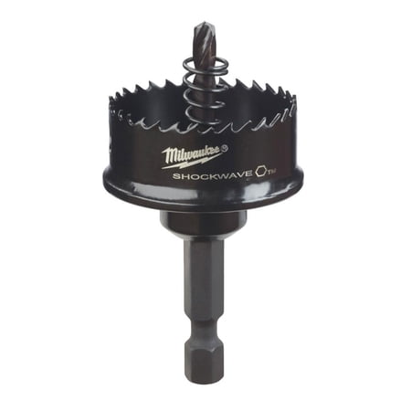 UPC: 0045242321131 | Milwaukee 49-56-9825 Hole Saw  1-1/4 in Dia  1/2 in D Cutting  1/4 in Arbor  8 TPI  HSS Cutting Edge