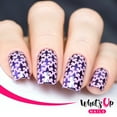 thumbnail image 3 of Whats Up Nails - Fleur De Lis Vinyl Stencils Nail Art Design, 3 of 15