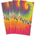 thumbnail image 2 of Colorful Tie Dye with Rocks and Wood Love Heart Kitchen Towels Set of 6 Dishcloths Hand Towels Tea Towels Ultra Absorbent for Cleaning Washing Drying Dishes Tableware 28'' x 18'', 2 of 7