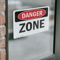 thumbnail image 4 of Zone OSHA Danger Vinyl Decal Label 7 Inch x 5 Inch - 10 Pack, 4 of 6