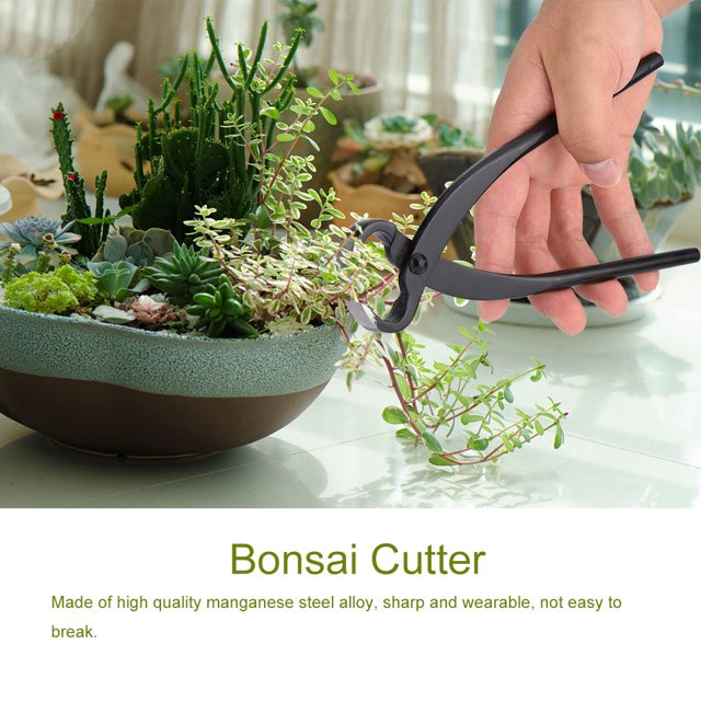Cergrey 205mm Professional Grade Manganese Steel Alloy Concave Root Cutters Bonsai Tools,Root Cutter, Concave Cutter