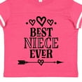 thumbnail image 4 of Inktastic Best Niece Ever from Aunt Girls Toddler T-Shirt, 4 of 5
