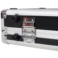 thumbnail image 5 of Aluminum New Framed Locking Gun Pistol HandGun Lock Box Hard Storage Carry Case Black, 5 of 10