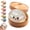 Transparent, variant on Boxed colorful dumpling stress balls, soft decompression dough, sensory fidget for all ages anxiety