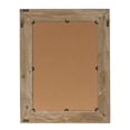 thumbnail image 3 of LuxenHome WHA1478 Japanese Oak Wood Cast Iron Wall Mirror, Brown, 3 of 7