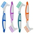 thumbnail image 1 of 4pcs Denture Brush Double Side Toothbrush Multi-Layered Bristles Hard Denture Toothbrushes Teeth Cleaning Brush For Denture, 1 of 5