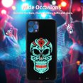 thumbnail image 4 of Illumination Phone Case Bulit in 500mAh Ultra-thin Rechargeable Battery Touch/Loud Sound Control Light Up Cellphone Cover Replacement for i-Phone 11/ Pro, 4 of 8