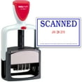 thumbnail image 2 of 2000 PLUS Heavy Duty Style 2-Color Date Stamp with SCANNED self inking stamp - Blue/Red Ink, 2 of 5