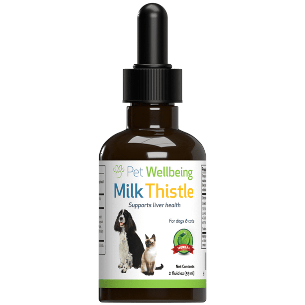 Pet Wellbeing Glycerin based Alcohol Free Milk Thistle for Dog Liver