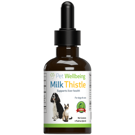 UPC: 0661822000120 | Pet Wellbeing Glycerin based Alcohol Free Milk Thistle for Dog Liver Disease