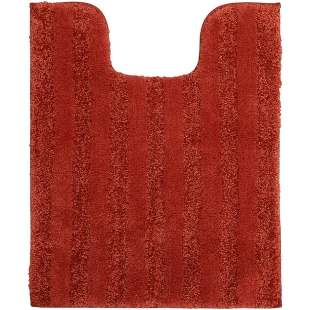 Mohawk Home Basic Stripe Bath Rug Spice, 1'8"x2'10", Orange Walmart