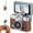 Brown, variant on 2026 New Mini Digital Camera with 1.47 in LCD Screen 1080P | Mini Keychain Retro Camera, Flip Screen & Built-in Flash, Ideal for Travel, Study, and Concerts